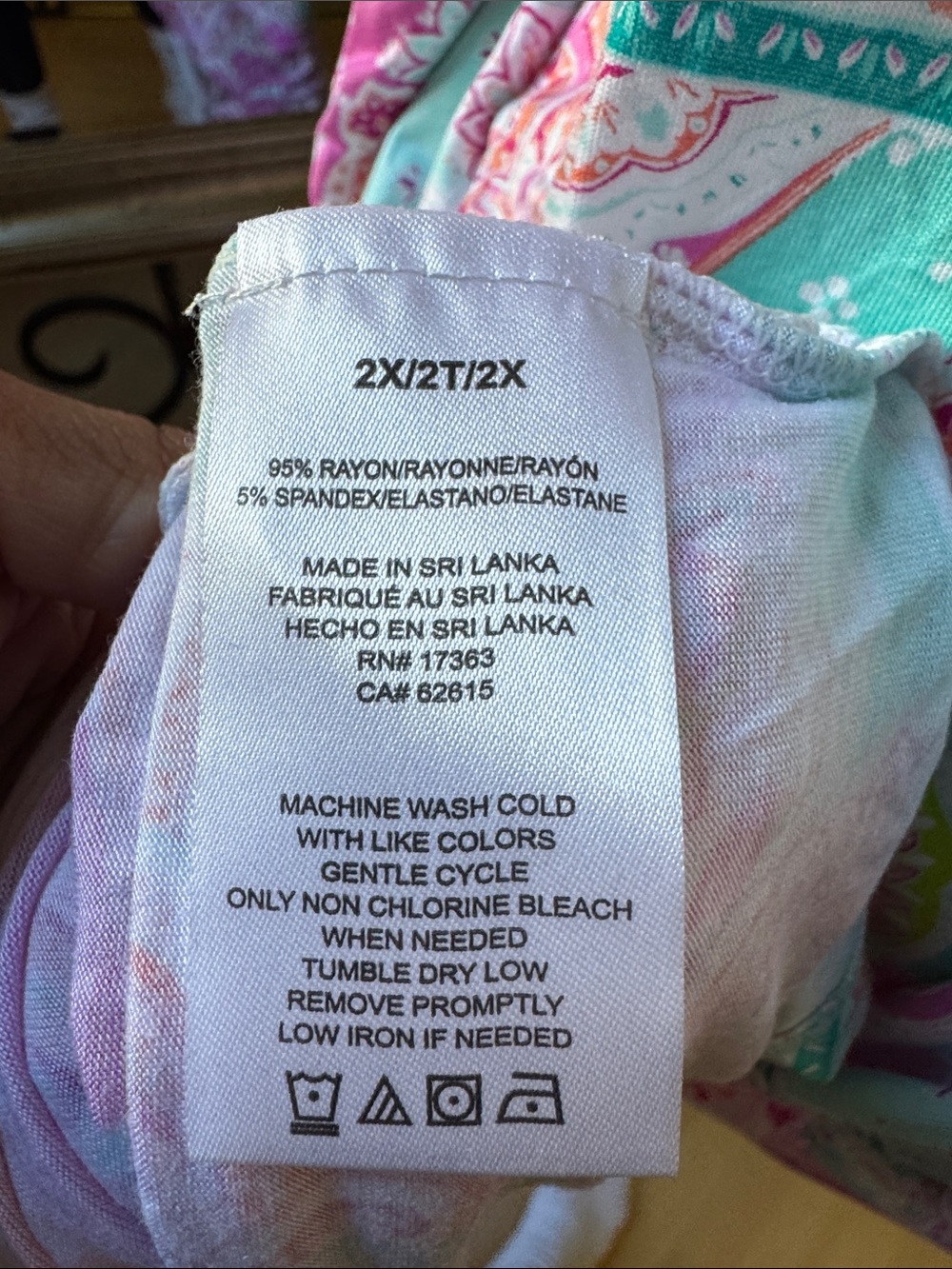 Ellen Tracy MooMoo, Nightgown, Maxi Dress Beach Coverup. size 2X - Picture 6 of 7